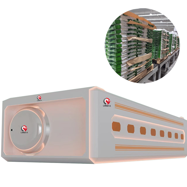 Valve pocket microwave drying