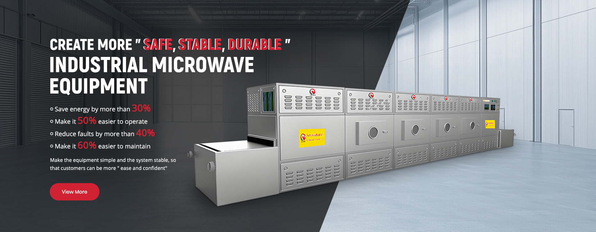 Microwave heating equipment