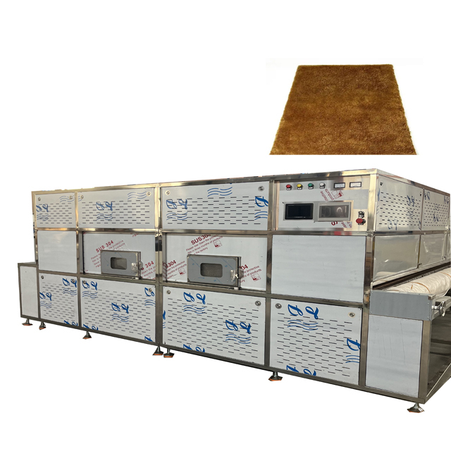 Carpet Microwave Dryer Tunnel Microwave Drying Equipment Belt Dryer