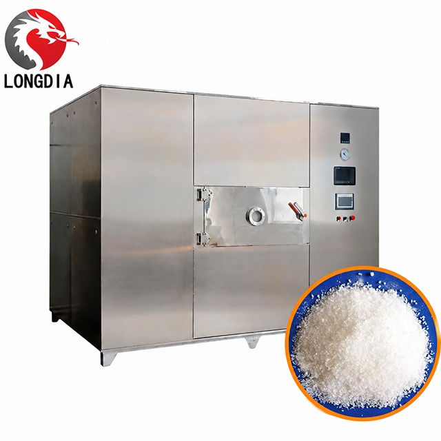 Industrial Vacuum Microwave Dryer for Chemical Powder, Low Temperature Drying Machine for Chemical Materials