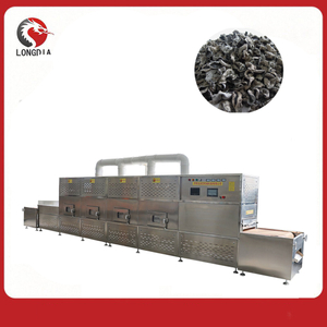 Industrial Wood Ear Mushroom Microwave Dryer Continuous Tunnel Microwave Dryer & Sterilizer for Mushrooms